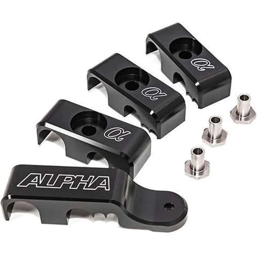 AMS Performance Alpha Carbon Intake Manifold Secondary Fuel Rail Kit (09+ Nissan GT - R R35) - AMS