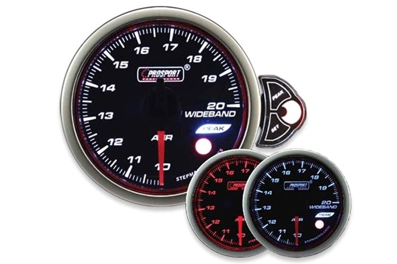 Prosport 2-1/16" Halo Wideband Air fuel ratio Gauge