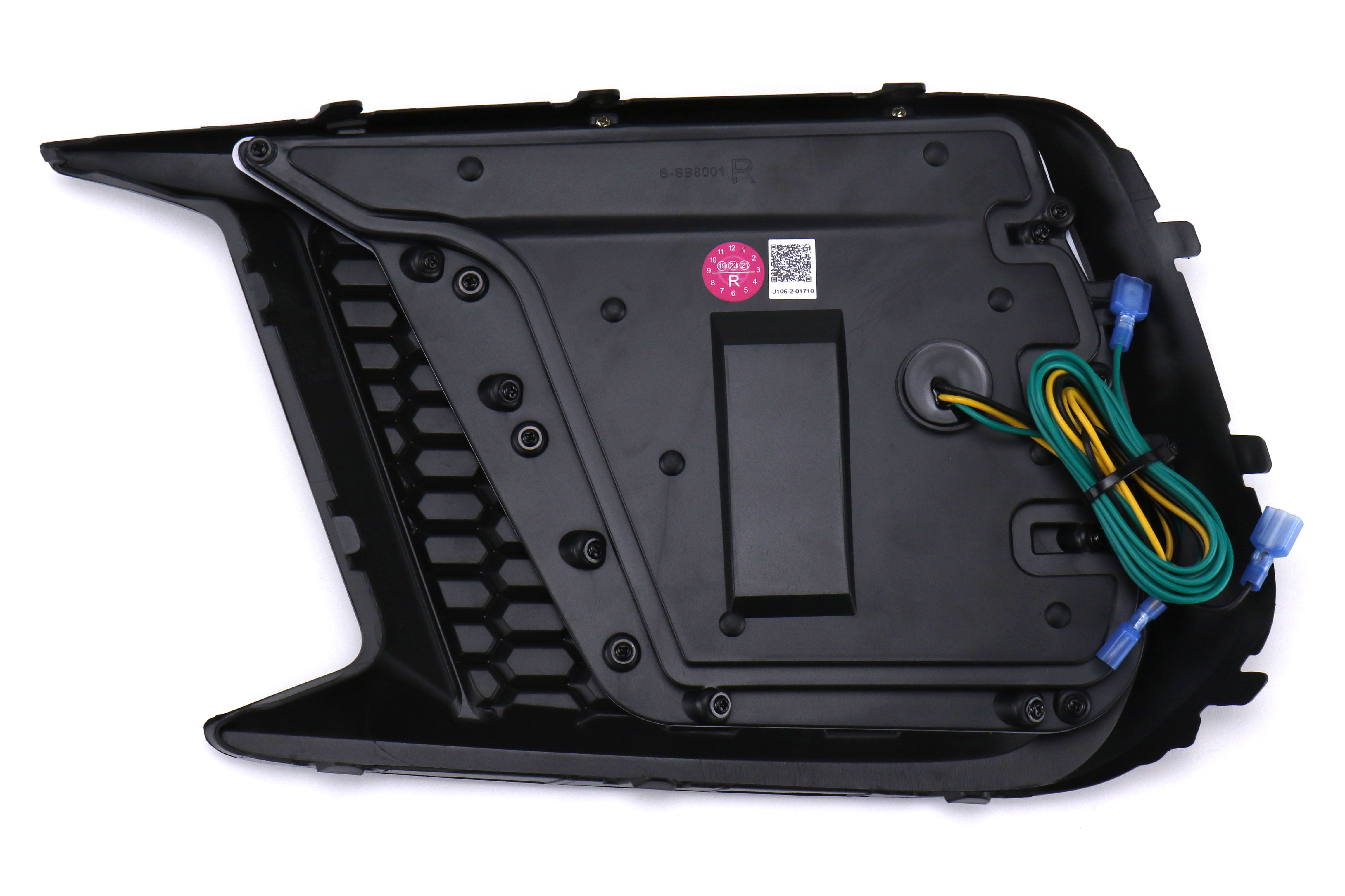 Bisel de luz antiniebla de tres barras transparente OLM - Subaru STI 2018-2021 / WRX 2018
