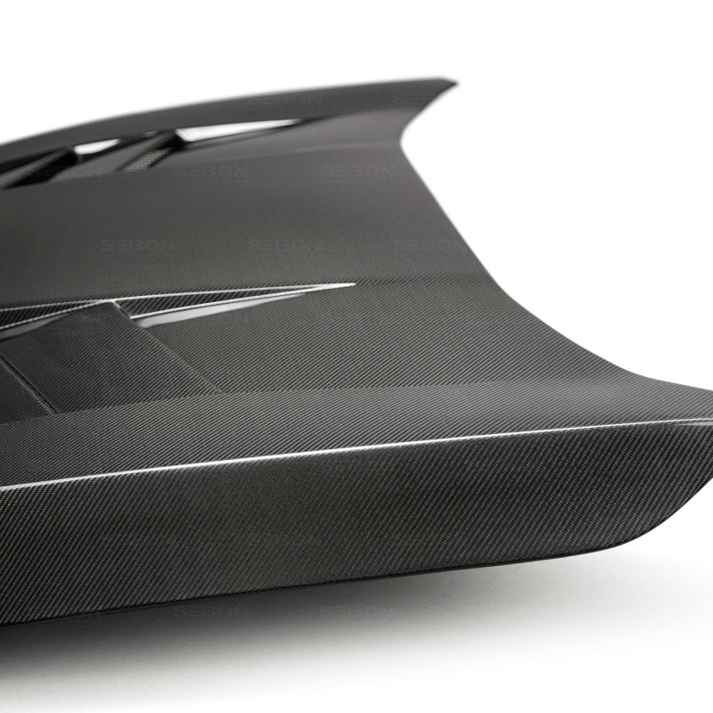 Seibon 18-20 Honda Accord TS-Style Carbon Fiber Hood (SEIHD18HDACC-TS)