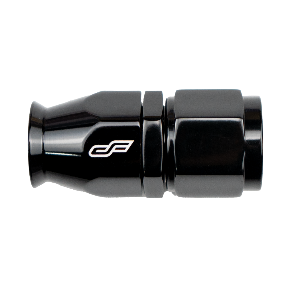 -6 AN Straight Female Aluminum Hose End (PTFE)