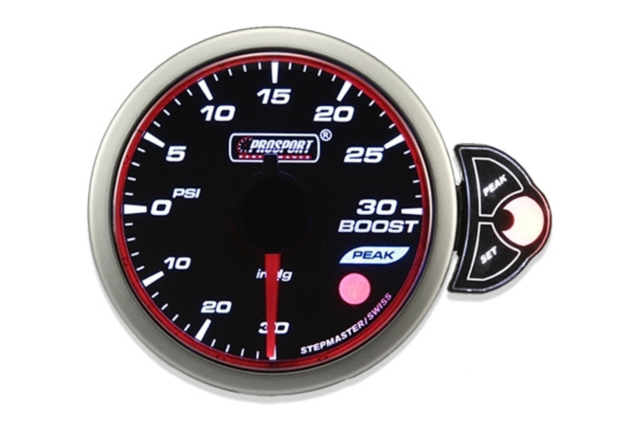Medidor de impulso Halo Prosport de 2-1/16"