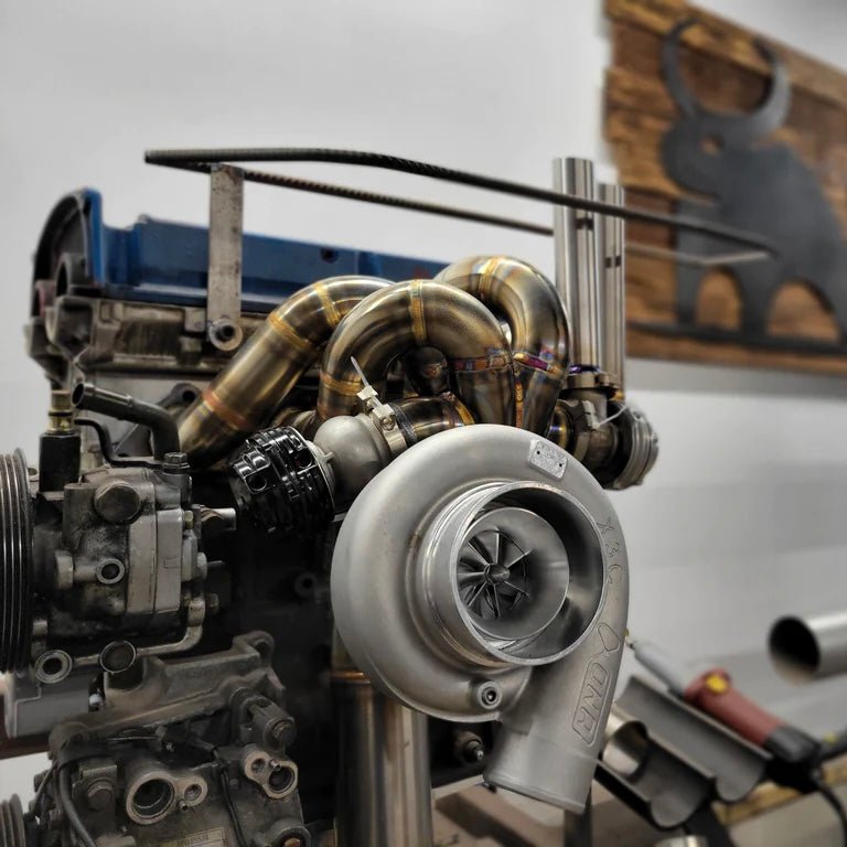 BSF V - Band Forward Facing Exhaust Manifold (Evo 8/9) - BSFab