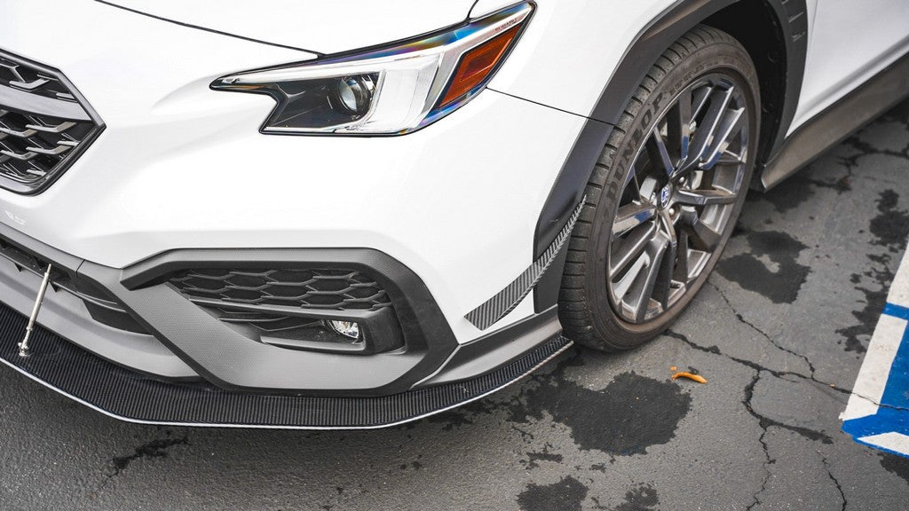 Canards de parachoques delantero de fibra de carbono APR (Subaru WRX 2022-2023)