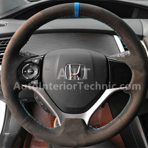 Auto Interior Technic Steering Wheel Wrap (2012-2015 Honda Civic)