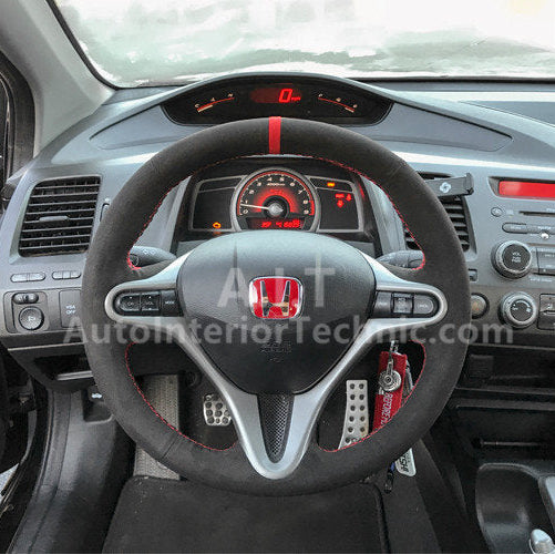 Auto Interior Technic Steering Wheel Wrap (2006-2011 Honda Civic)