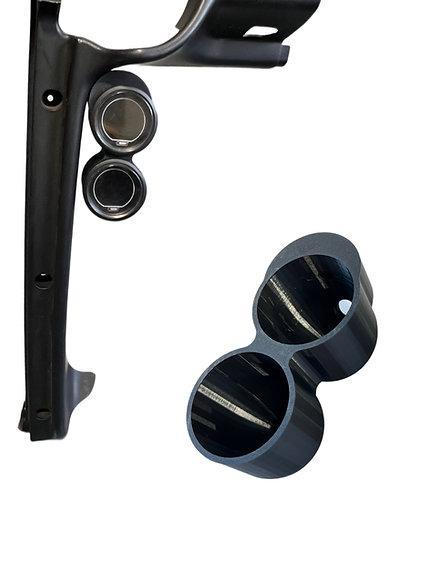 OZ Gauge Pods Jeep Wrangler Indicador de pilar Montaje de doble cápsula