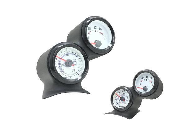 OZ Gauge Pods Mazda Rx8 Driver Side Vent Double Gauge Pod