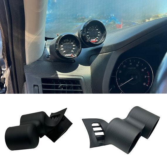 OZ Gauge Pods Subaru Legacy Defrost Vent Double Pod