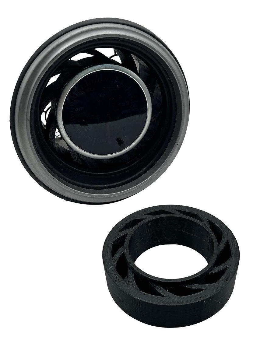 OZ Gauge Pods Subaru BRZ/Scion FR-S Air Vent Single Pod