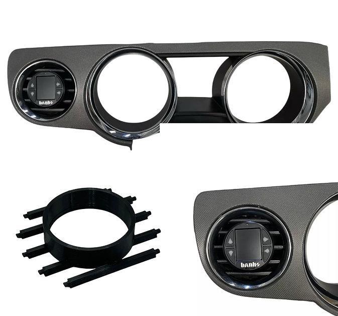 OZ Gauge Pods Ford Mustang Cluster Dash Left Air Vent