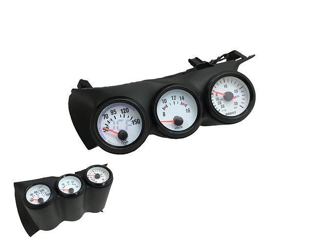Consola triple para indicadores OZ Gauge Pods Acura RSX