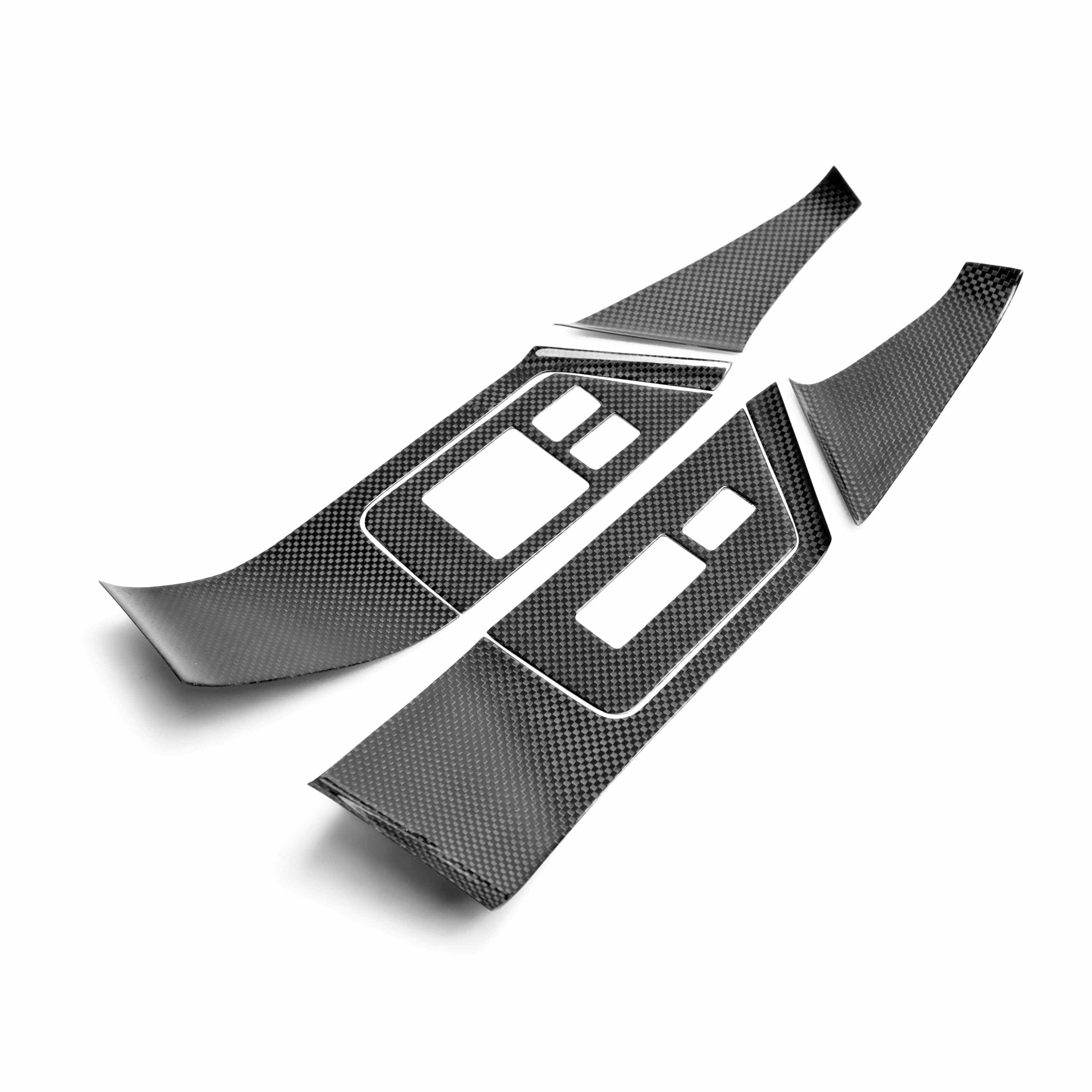 Seibon Carbon Fiber Door Trim Set (09-16 R35 GT-R) (seiCFI0910NSGTR-C) - 4