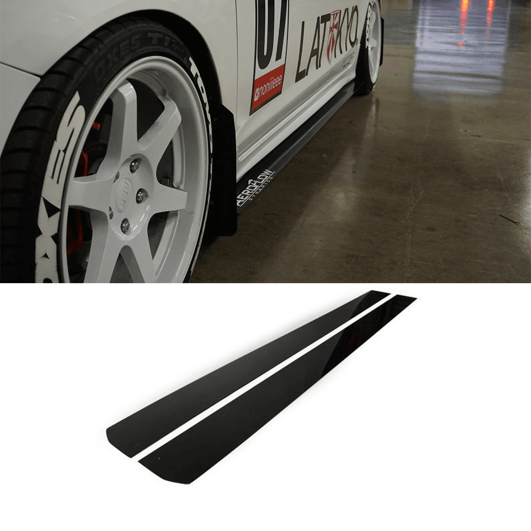 Aeroflow Dynamics Side Skirt Extension V1 (2012-2015 Civic Si Sedan)