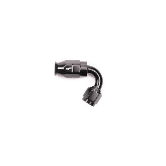 ColorFittings -06 AN 120 Degree Female Aluminum Hose End (PTFE)