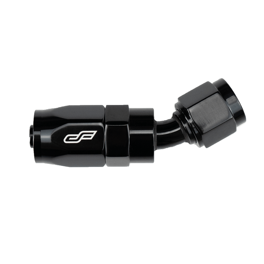 ColorFittings -08 AN 30 Degree Female Aluminum Hose End Fitting