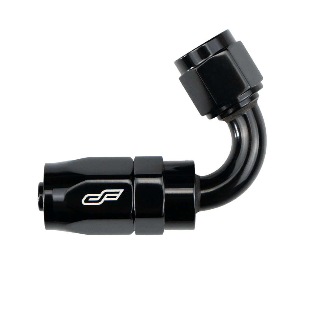 ColorFittings -10 AN 120 Degree Female Aluminum Hose End Fitting