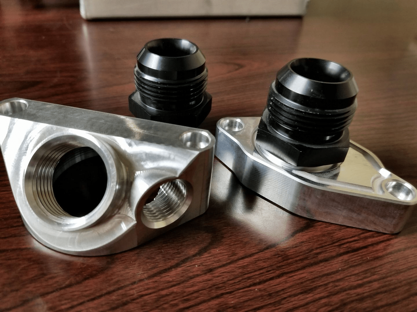 ColorFittings Honda 1.6L GSR Thermostat to 12AN ORB Female Fitting - 1
