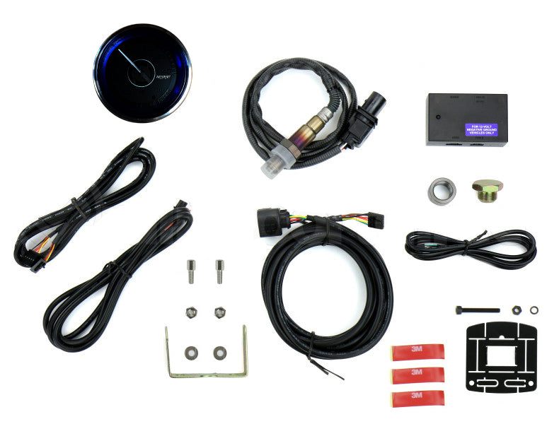 Prosport 2-1/16" Crystal Blue/White Wideband Air Fuel Ratio kit