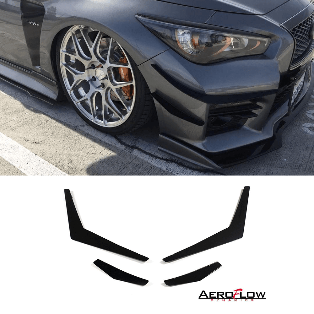 Parachoques deportivo Aeroflow Dynamics V2 (Infiniti Q50 2016-2018)