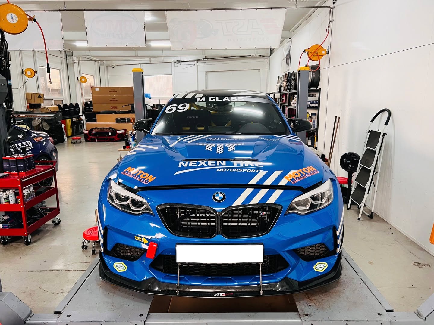 APR Carbon Fiber Front Wind Splitter (BMW F87 M2 CS Bumper)