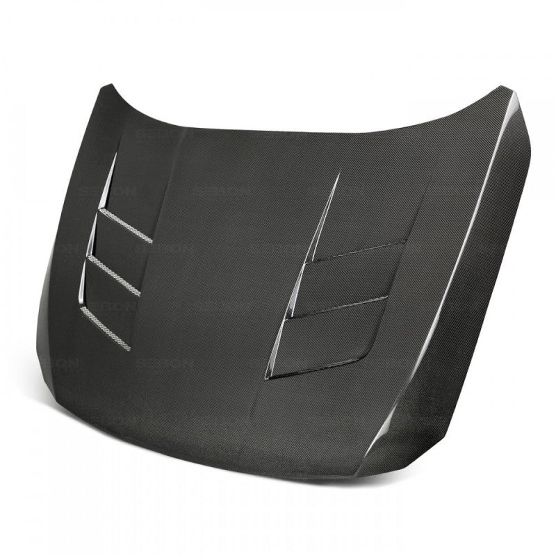 Seibon 18-20 Honda Accord TS-Style Carbon Fiber Hood (SEIHD18HDACC-TS)