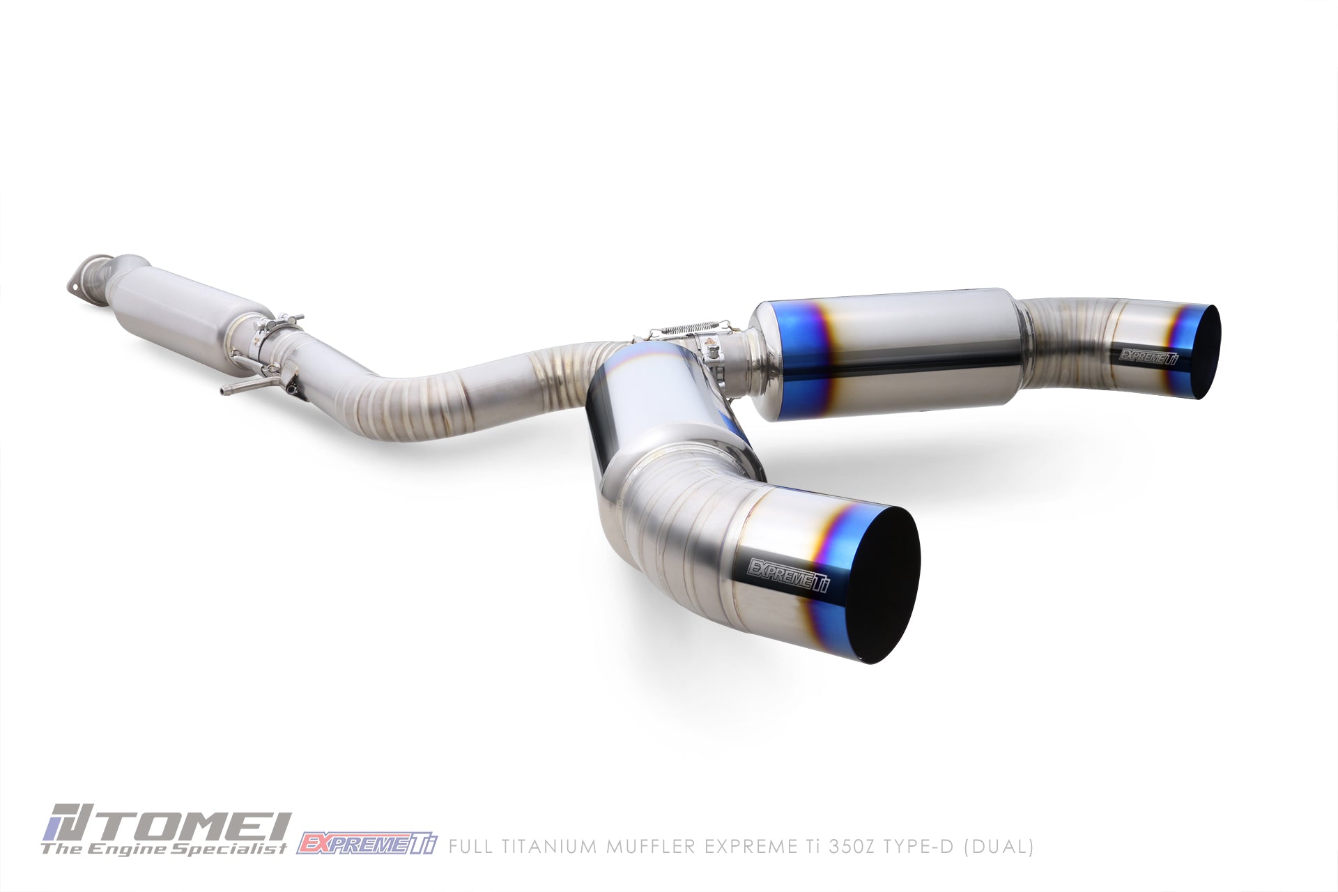 Tomei Titanium Dual Exit Cat-Back Exhaust System | 2003-2008 Nissan 350Z (TB6090-NS04B)