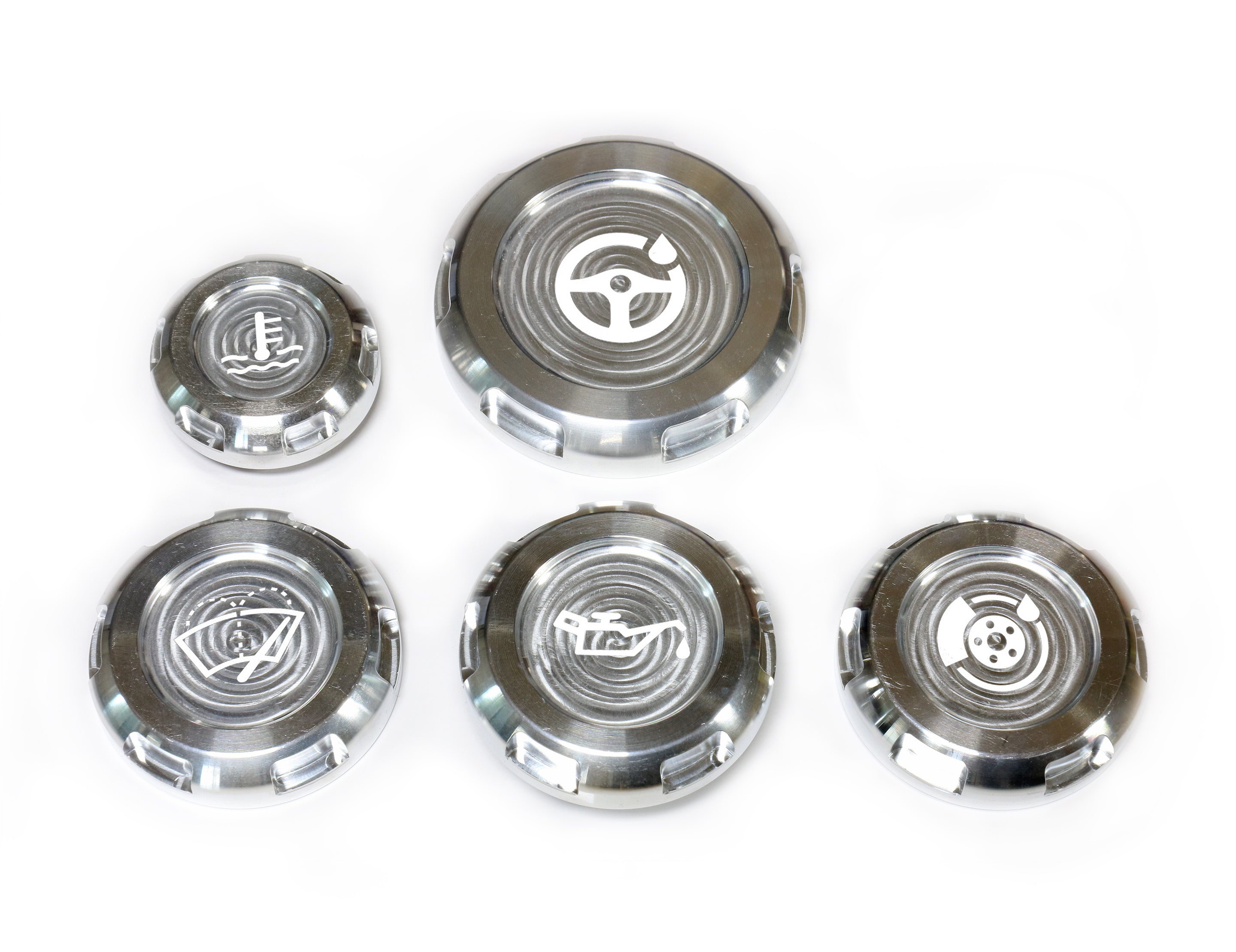 Tapas del compartimento del motor Billetworkz (Subaru Forester XT 2009-2013)