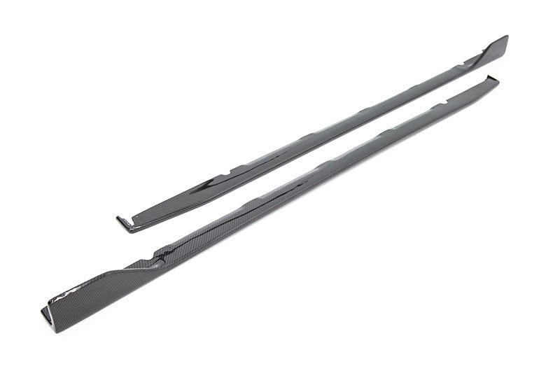 OLM DM Style Carbon Fiber Side Skirts - 15+ WRX / STI