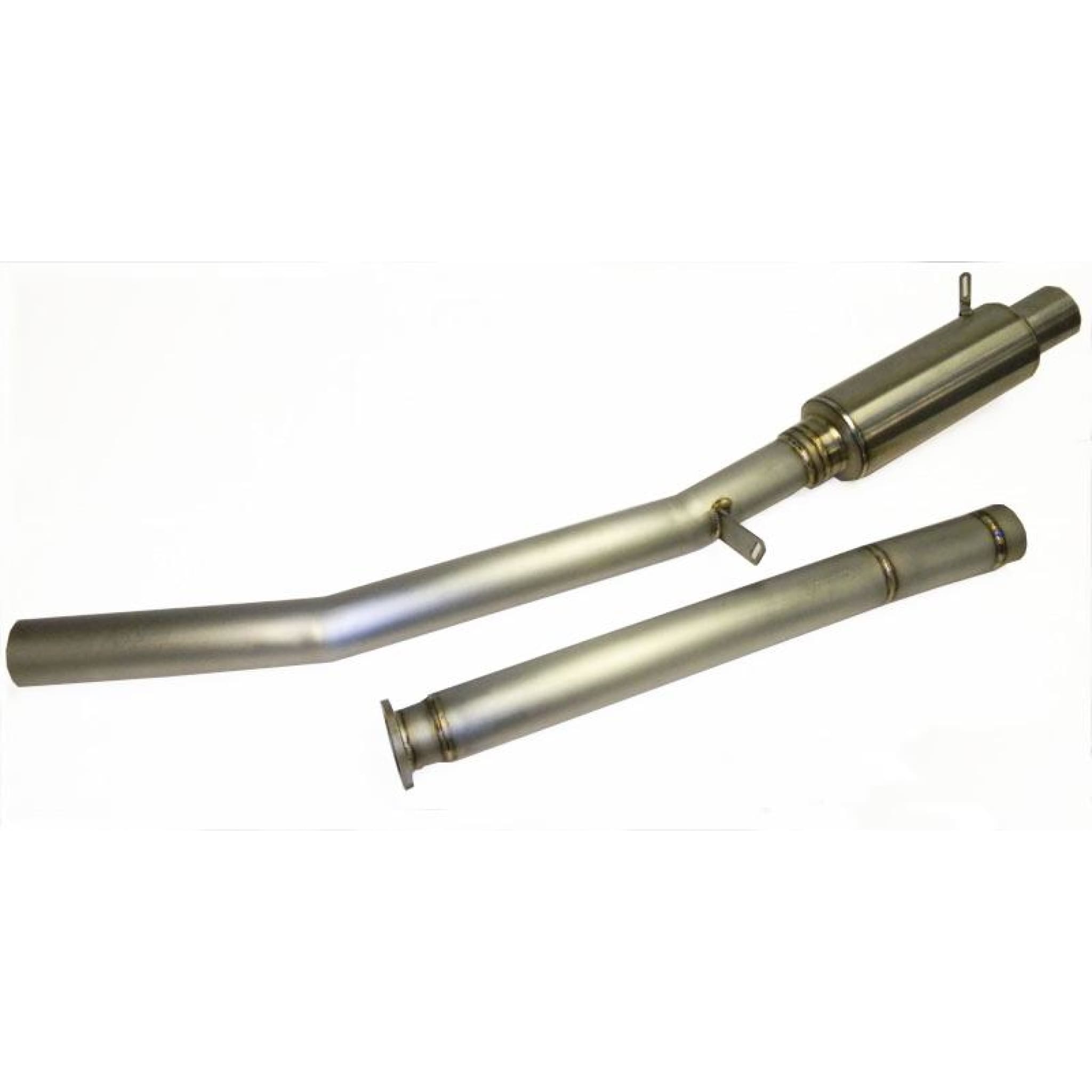 Sistema de escape Catback de titanio ETS (Mitsubishi Evo 8/9 03-06)