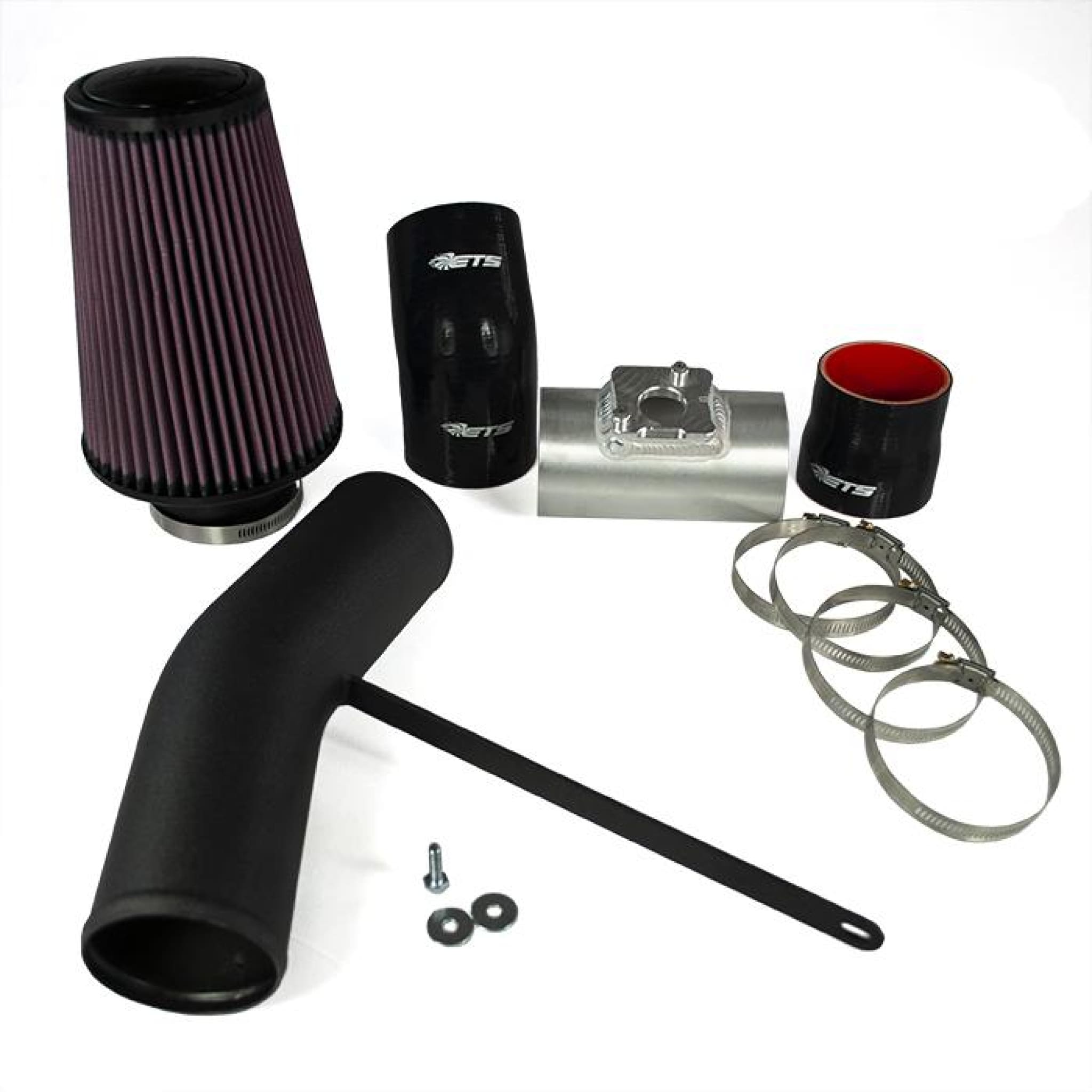 ETS Intake - Wrinkle Black (08-14 Subaru STI)