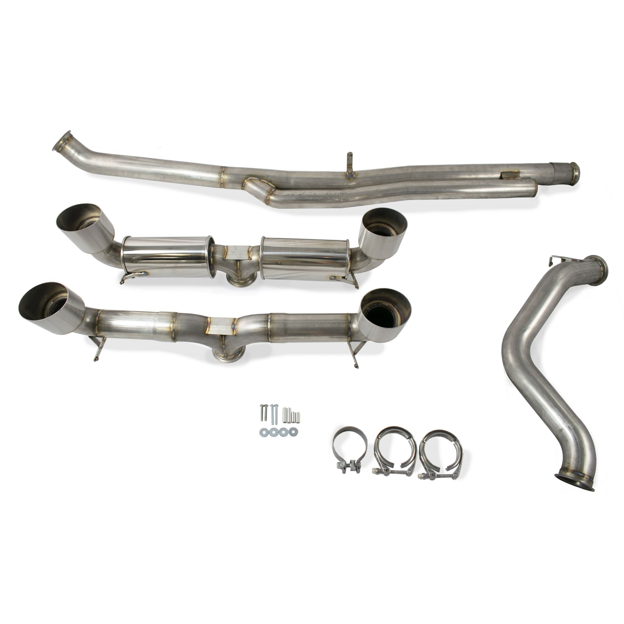 ETS Exhaust System (With Mufflers) (Focus RS)