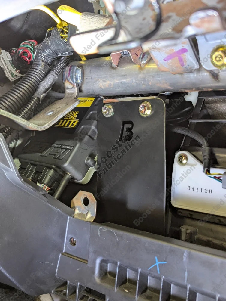 Boosted Fabrication Universal ECU Mounting Bracket | Evo 7/8/9
