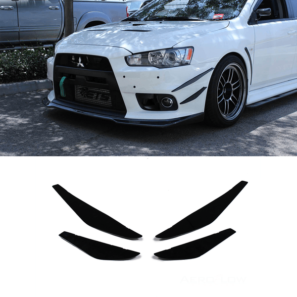 Aeroflow Dynamics 2007-2015 Mitsubishi Evo X Canards V1