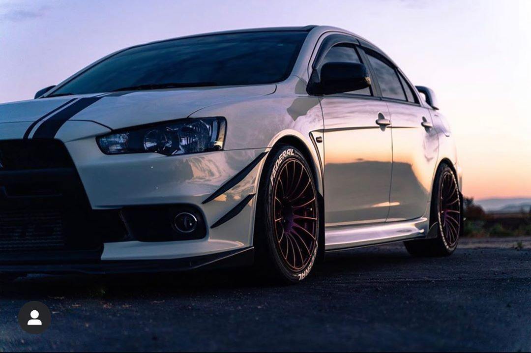 Aeroflow Dynamics 2007-2015 Mitsubishi Evo X Canards V1