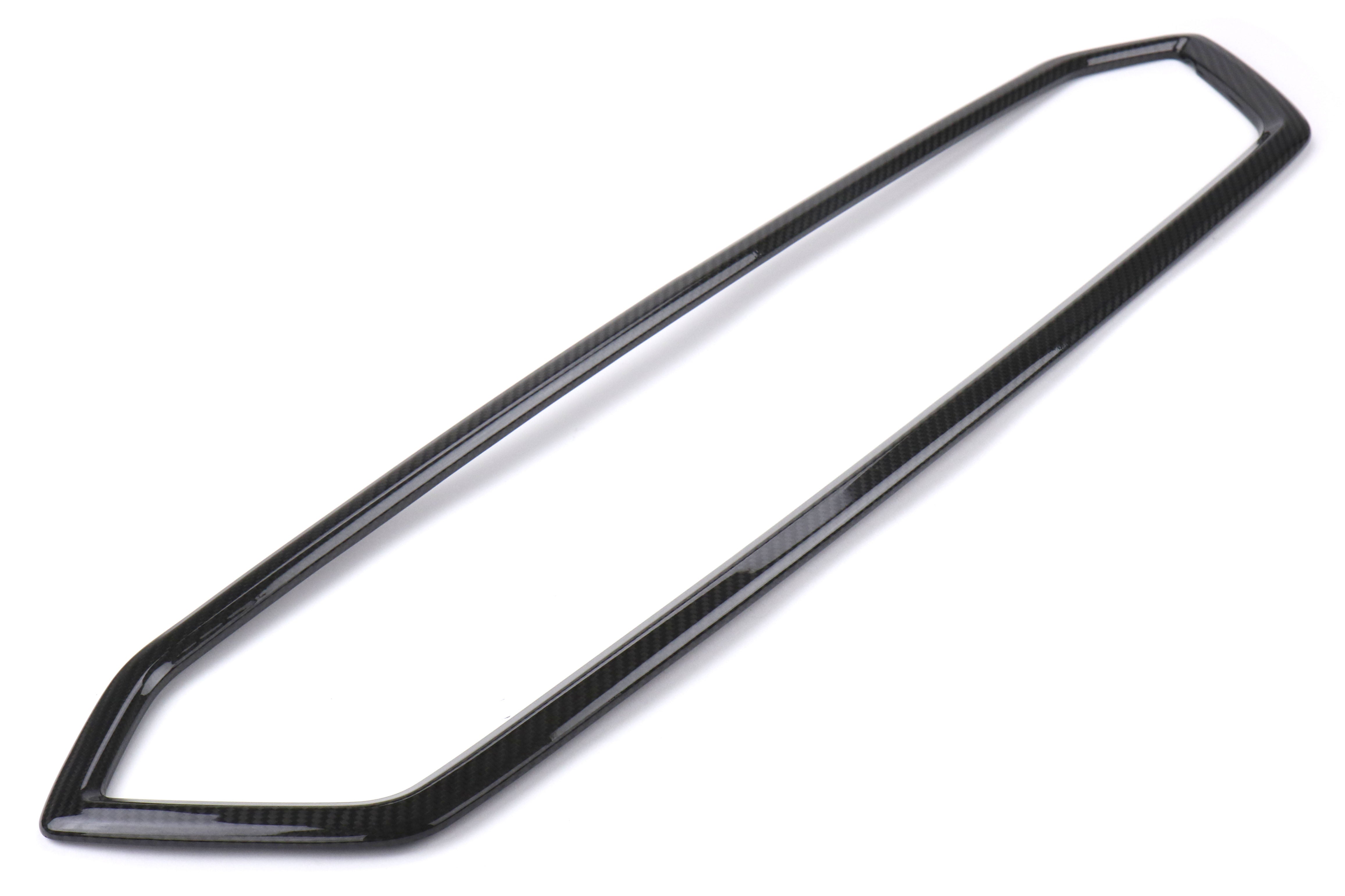 OLM LE Dry Carbon Fiber Grille Garnish (Outer) - 2018-2021 Subaru WRX / STI - 10