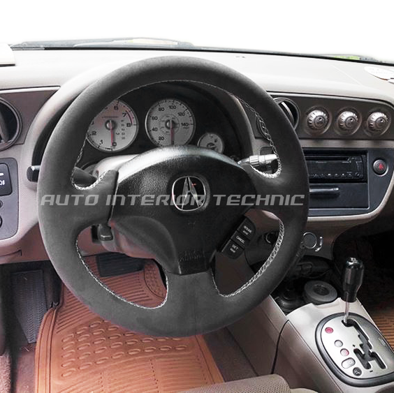 Auto Interior Technic Steering Wheel Wrap (2001-2006 Acura RSX)