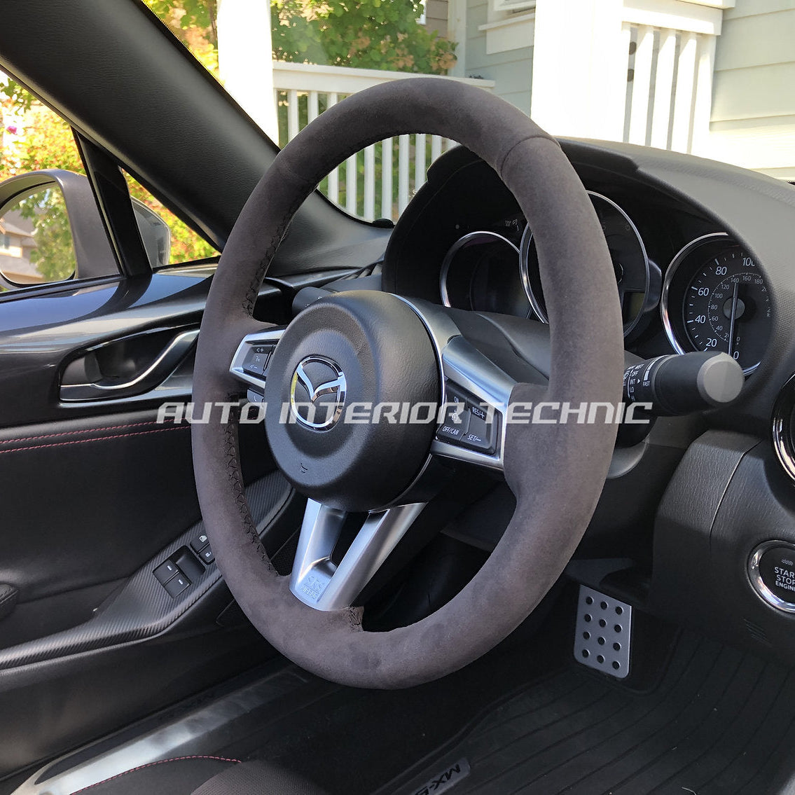 Auto Interior Technic Steering Wheel Wrap (2016-2025 ND Miata)