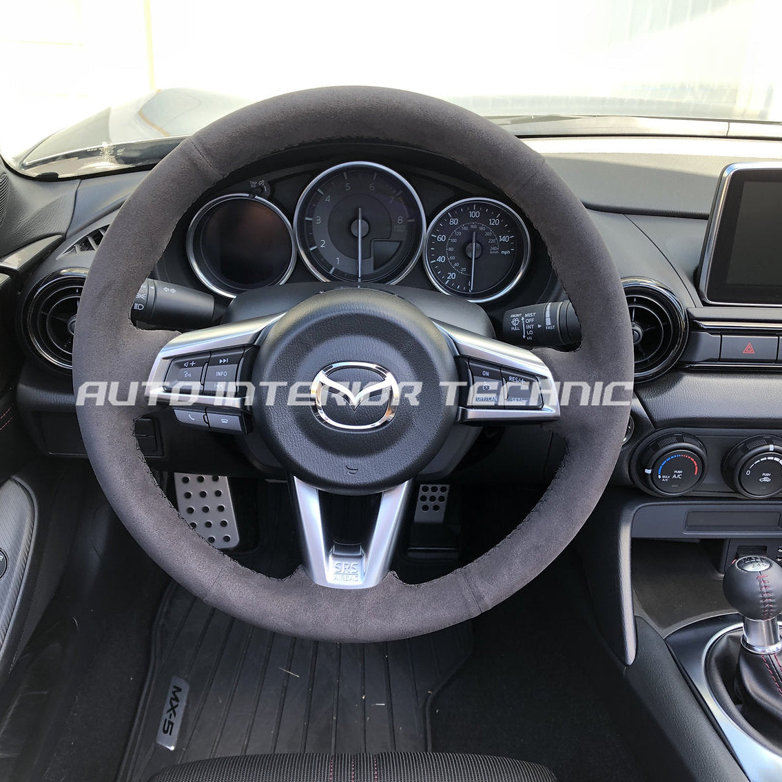 Auto Interior Technic Steering Wheel Wrap (2016-2025 ND Miata)