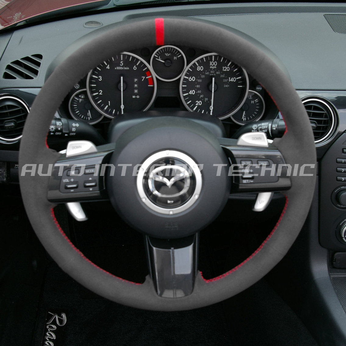 Auto Interior Technic Steering Wheel Wrap (2006-2015 NC Miata)