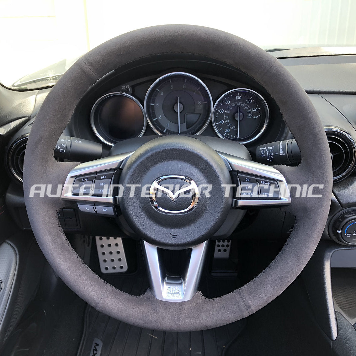 Auto Interior Technic Steering Wheel Wrap (2016-2025 ND Miata)