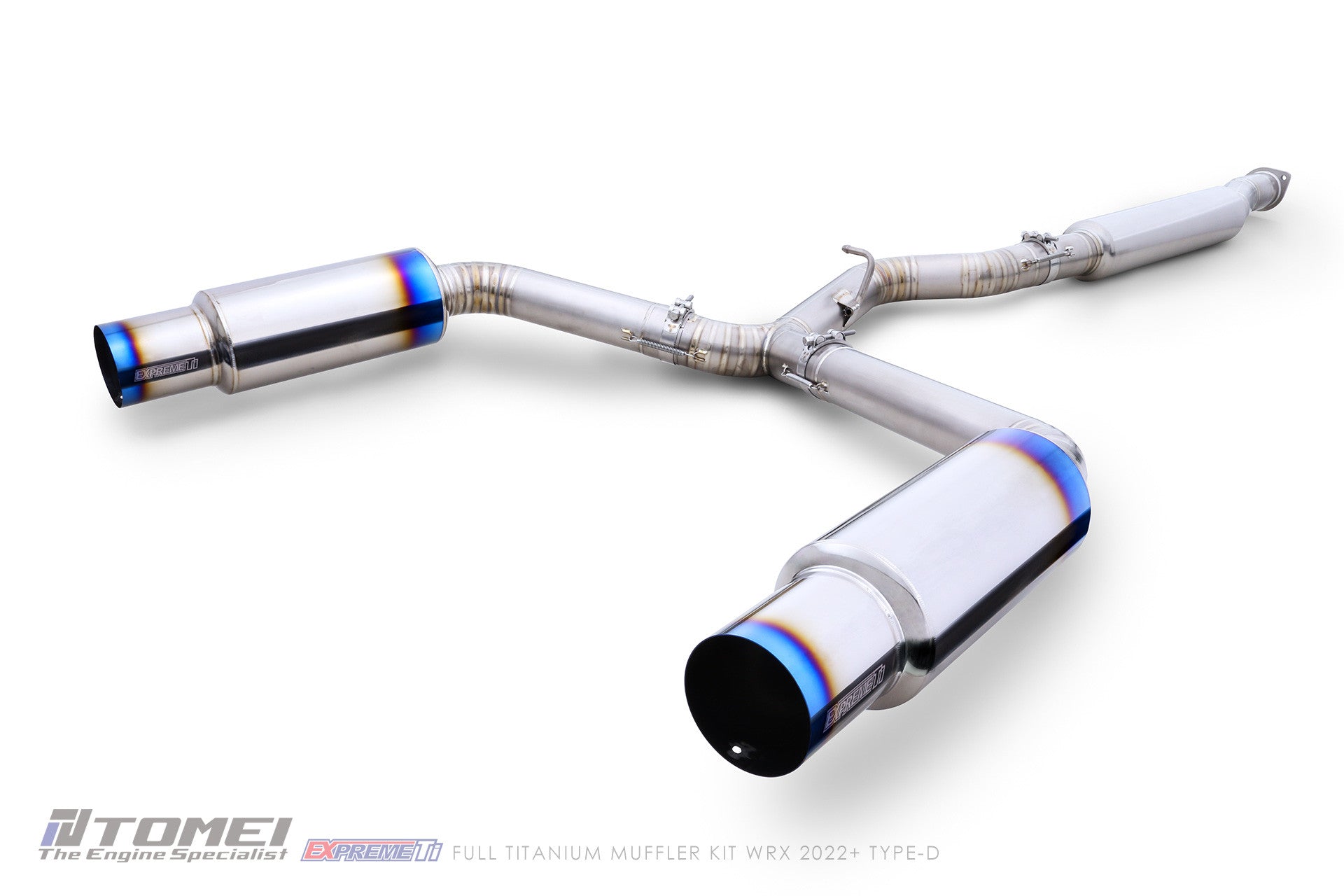 Tomei Full Titanium Muffler Expreme Ti Wrx 2022+ Type-D (Dual)