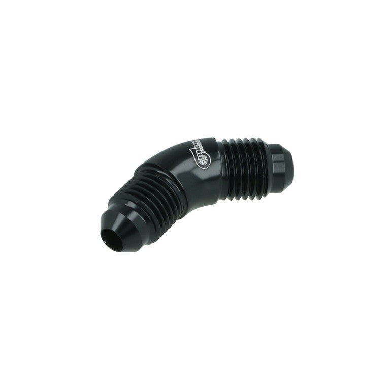 Union Adapter High Flow -AN Male to Male - 45° (GA-4UD4D4-B)