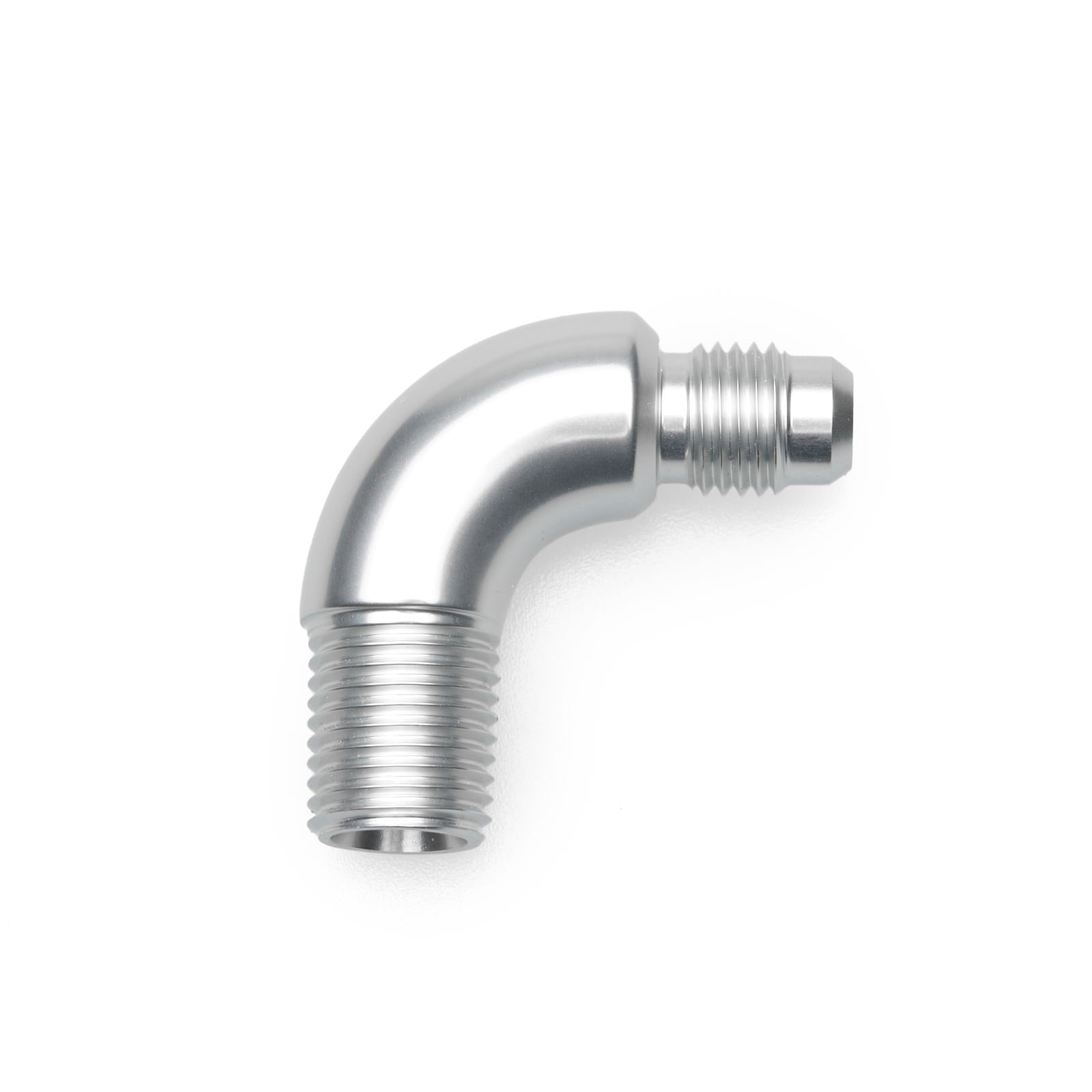 Thread Adapter -AN Male to NPT Male - 90° (GA-9D4N18-B)