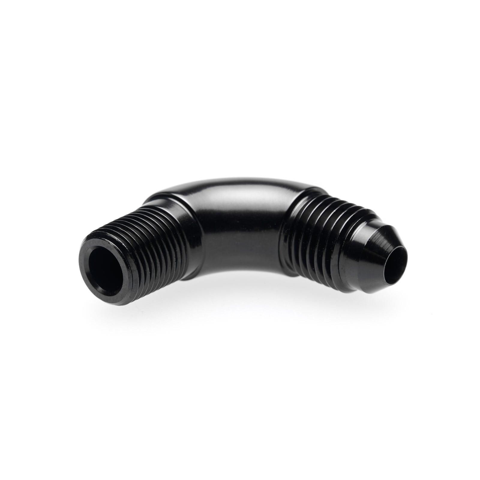 Thread Adapter -AN Male to NPT Male - 90° (GA-9D4N18-B)