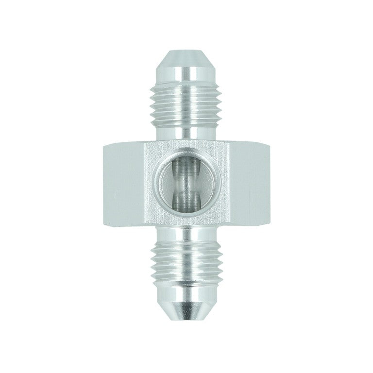 Thread Adapter -AN Male to Male with NPT Sensor Port (GA-D4N18N18-B)