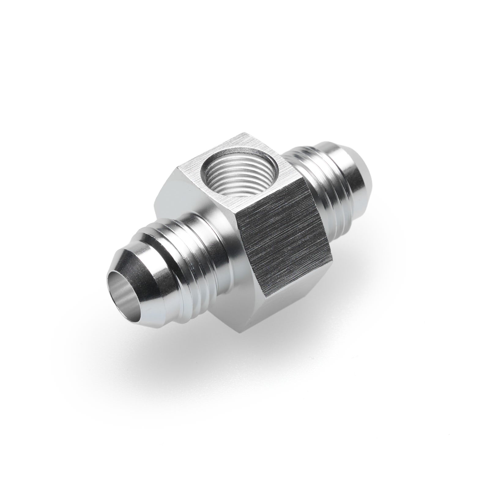 Thread Adapter -AN Male to Male with NPT Sensor Port (GA-D4N18N18-B)
