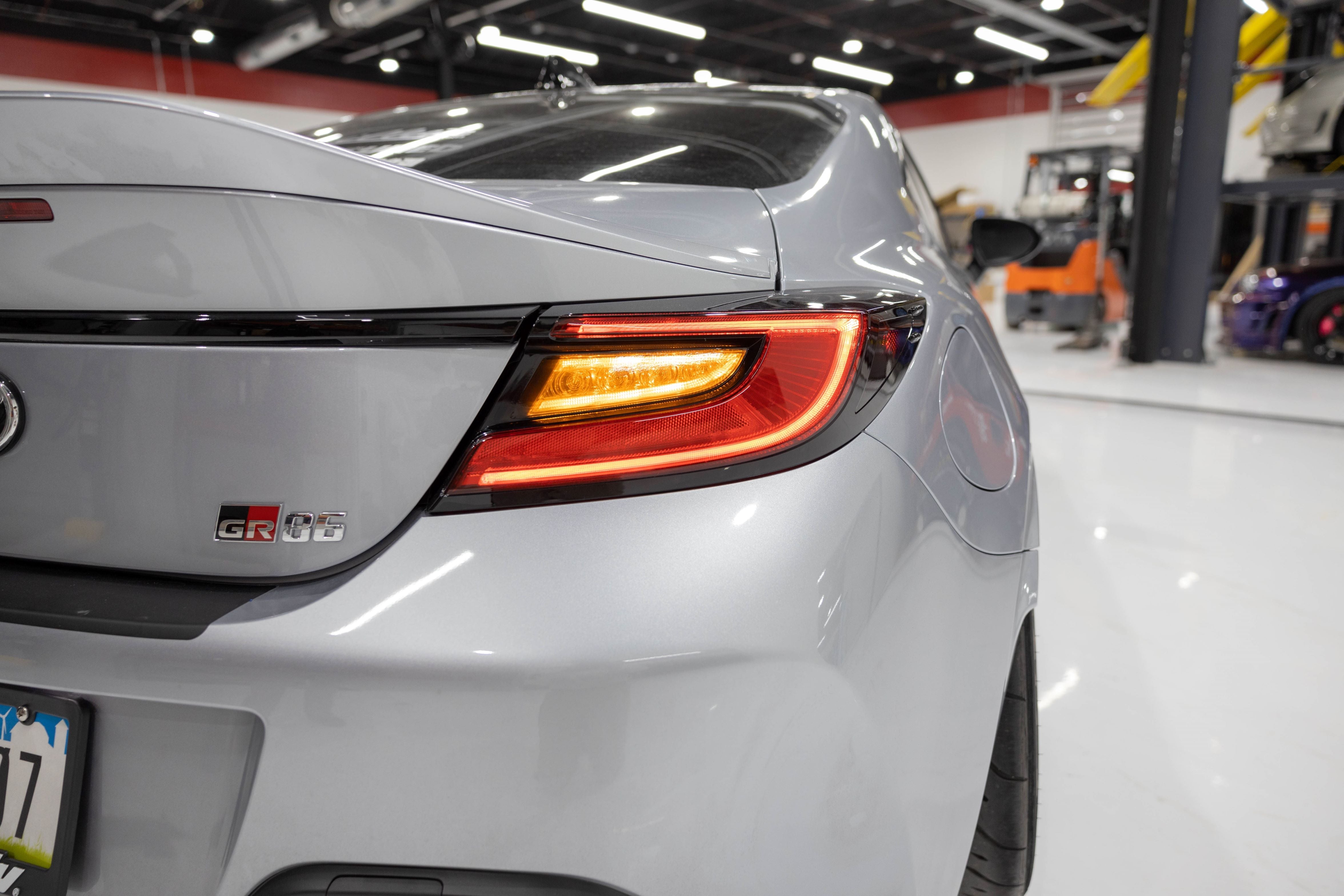 OTL ZD8/ZN8 Tail Light & Side Marker Vinyl Overlay - 2022+ Toyota GR86 / Subaru BRZ