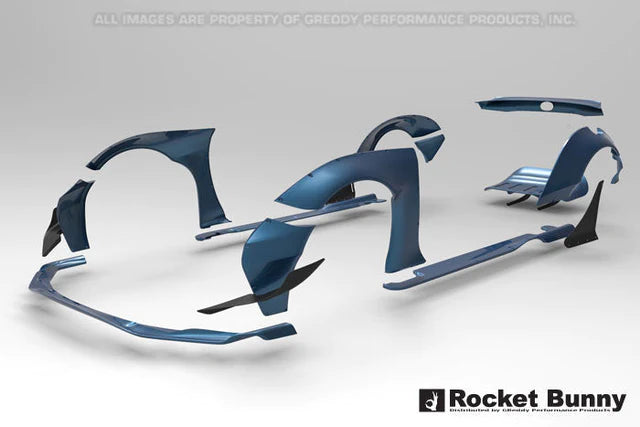 GReddy Rocket Bunny Front Lip (15+ Lexus RC F)