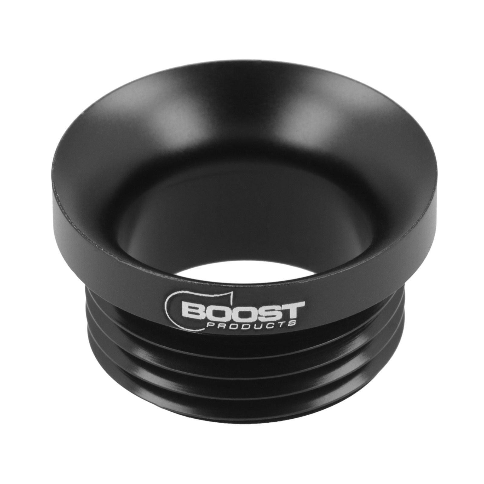 BOOST products 12 AN / Dash 12 Atmospheric Ventilation Fitting / Trumpet for Oil Catch Tank - Matte Black (GS-D12TR-BM)